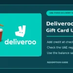 Deliveroo Gift Card UAE redemption and account credit guide