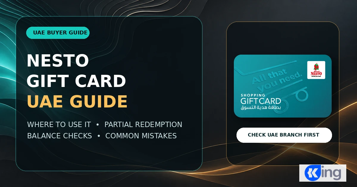 Nesto Hypermarket Gift Card UAE usage and balance guide