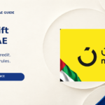 Noon Gift Card UAE artwork beside a redemption and balance guide