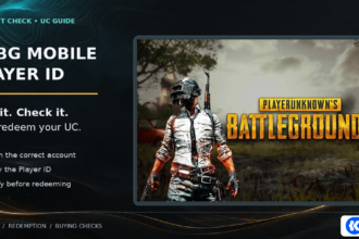 PUBG Mobile Player ID: Find It Before Buying UC PUBG Mobile Player ID guide with the actual PUBG gift card artwork and account-check checklist