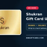 Shukran Gift Card UAE: Where to Use It and How the Balance Works Shukran Gift Card UAE participating brands, balance and expiry guide