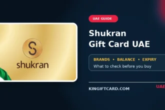 Shukran Gift Card UAE participating brands, balance and expiry guide